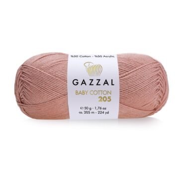Gazzal baby cotton 205 502 medvilnė