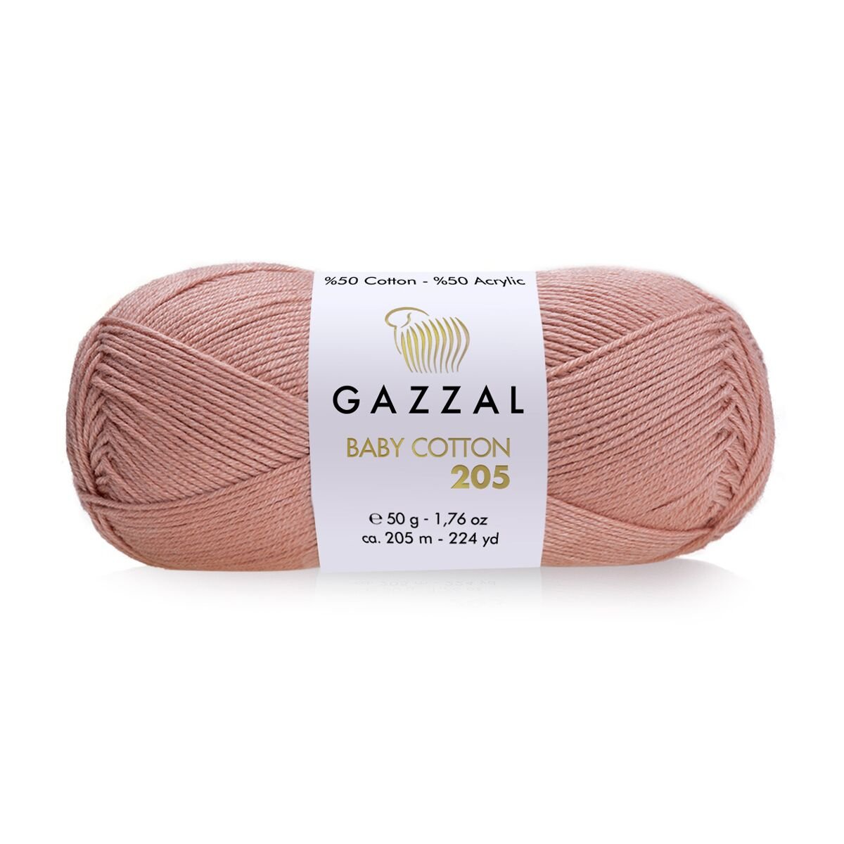 Gazzal baby cotton 205 502 medvilnė