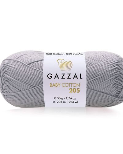 Gazzal baby cotton 205 525 medvilnė