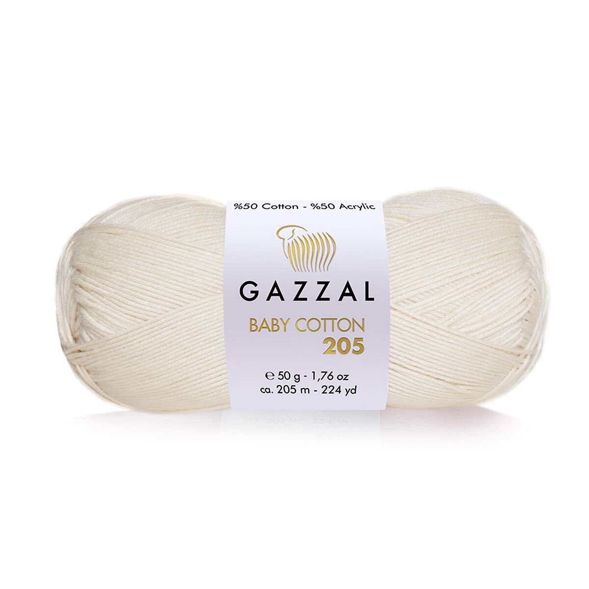 Gazzal baby cotton 205 530 medvilne