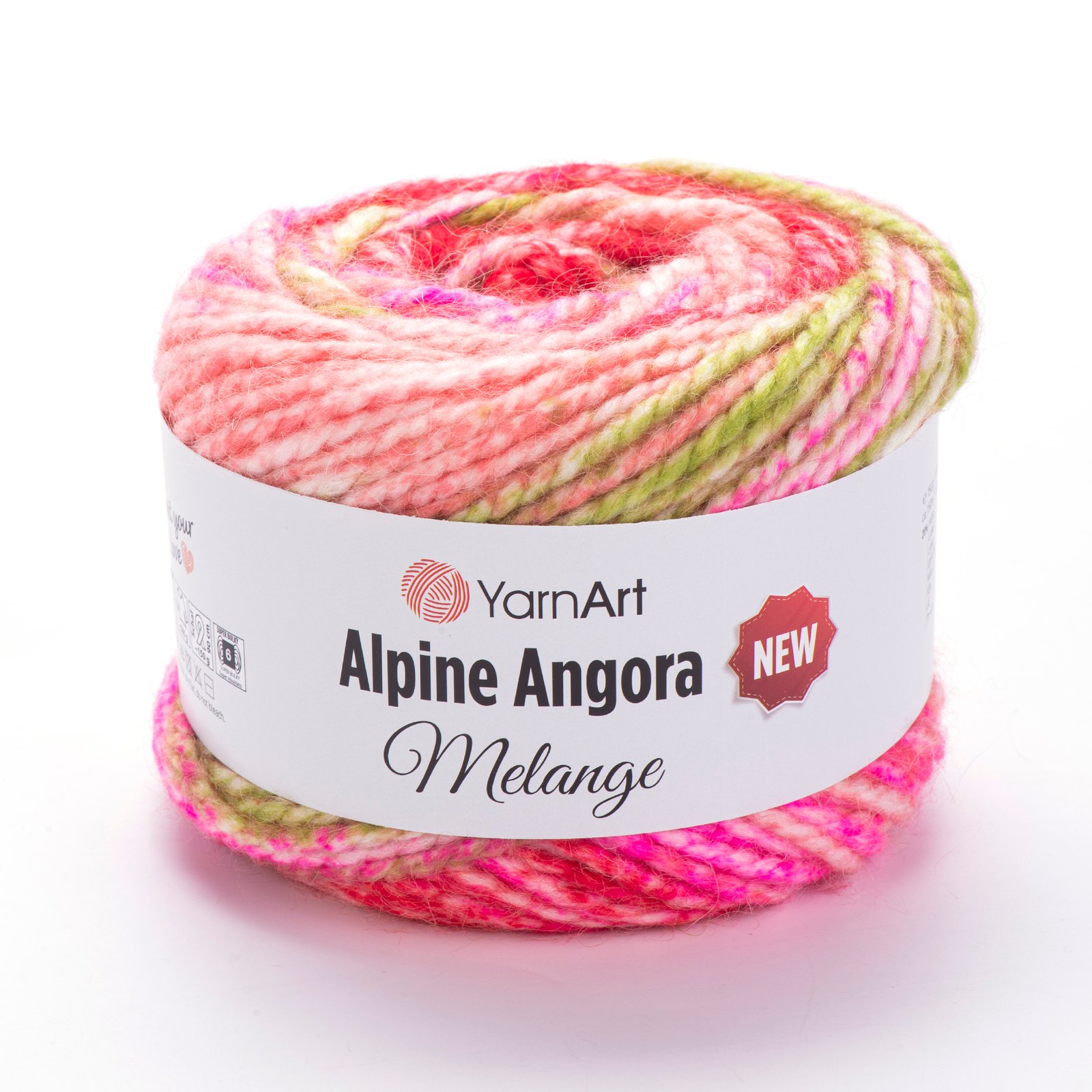 YARNART ALPINE ANGORA MELANGE 6417
