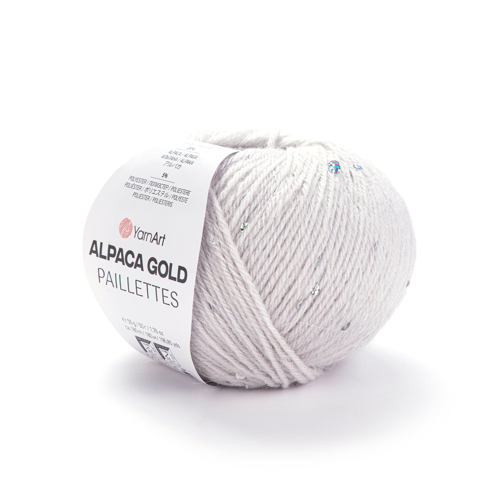 YARNART ALPACA GOLD PAILLETTES 9303