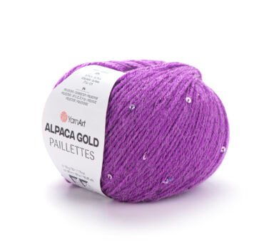 YARNART ALPACA GOLD PAILLETTES 9308