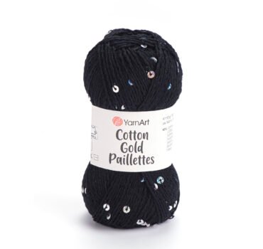 YARNART COTTON GOLD PAILLETTES 7101
