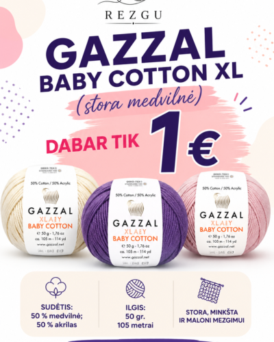 GAZZAL BABY COTTON XL